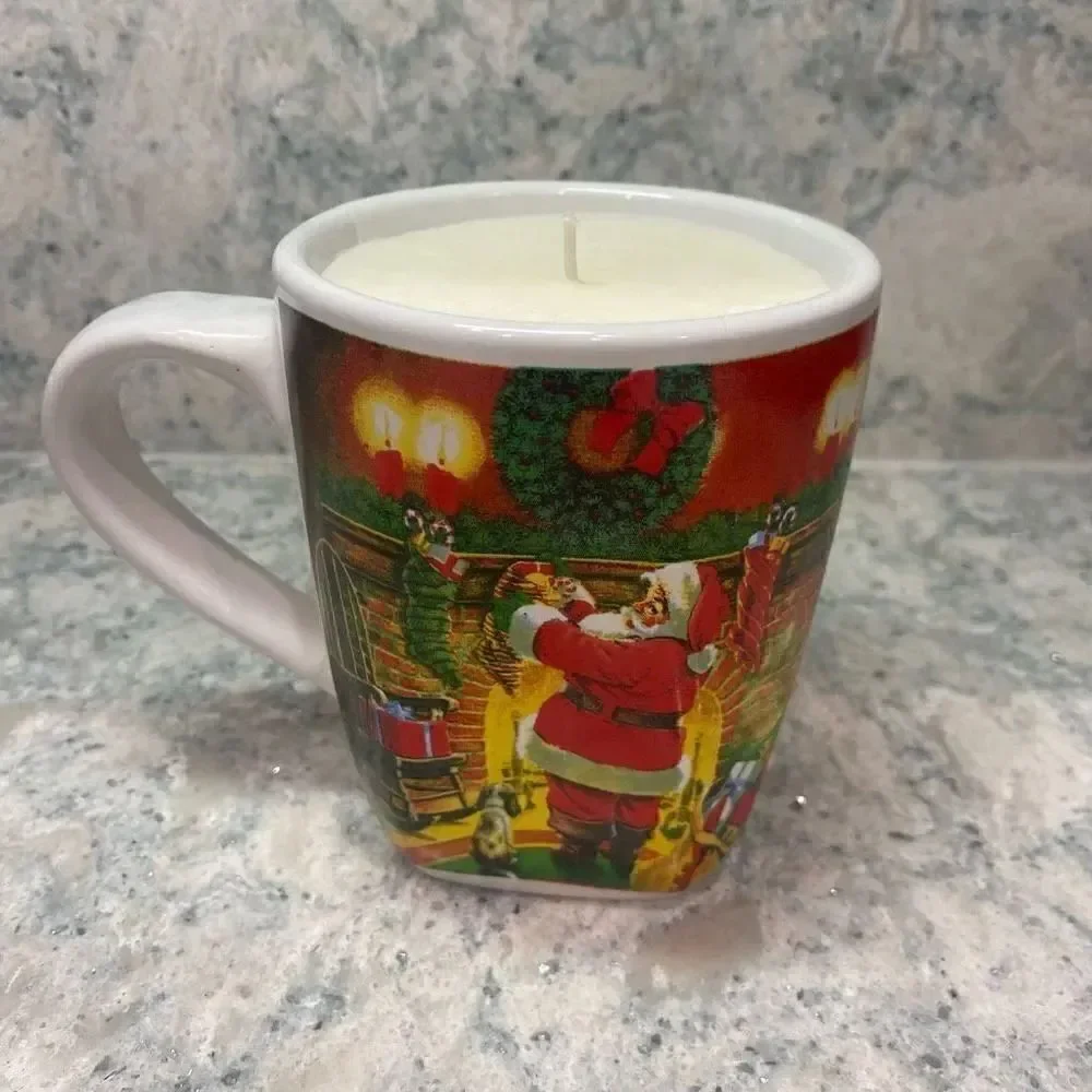 Christmas Santa Scented Candle